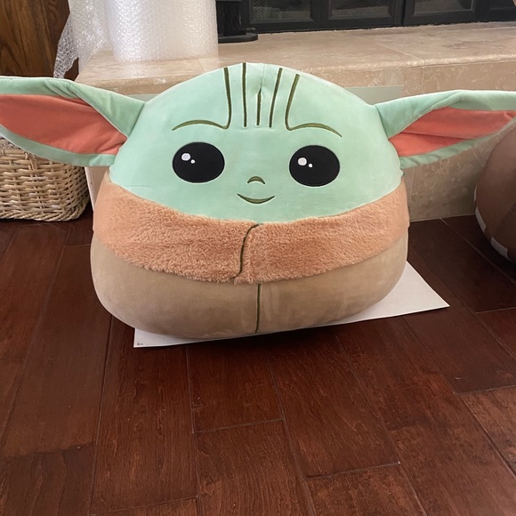 Toys Squishmallow Mandalorian The Child Baby Yoda Plush 2 Jumbo Like